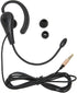 Call Center Headset, 3.5mm Wired Ear Hook Single Sided Customer Service Headphone with Mic, for Laptop Mobile Phones, for Telemarketing...