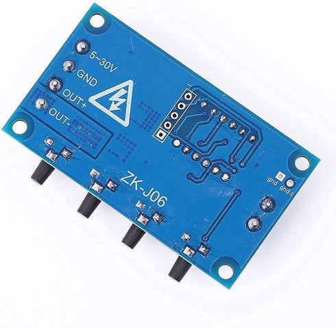 Timer Delay Relay DC 5V 12V 24V On Off Timer Module Trigger Cycle Dual MOS Delay Control Board with Digital Tube Display and Protective Shell for ...
