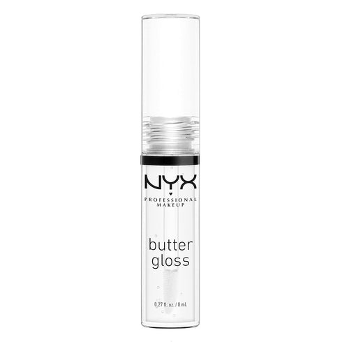 NYX PROFESSIONAL MAKEUP Butter Gloss, Non-Sticky Lip Gloss - Sugar Glass (Clear)...
