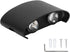 LED Wall Sconce, Wall Lights, LED Wall Lamp Waterproof Modern Sconce Light Indoor Outdoor Decoration 90?265V 4W Black Shell (warm light)...