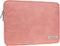 RAINYEAR 15 Inch Laptop Sleeve PU Suede Leather Case Protective Padded Cover Water Resistant Carrying Computer Bag Compatible with 15.4 MacBook Pr...