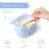 Termichy Baby Formula Dispenser, Portable Milk Powder Dispenser Container with Carry Handle and Scoop for Travel Outdoor Activities with Baby Infa...