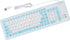 EBTOOLS Foldable Silicone Keyboard, 103 Keys Silent USB Wired Silicon Foldable Roll up Keyboard, Waterproof Mute Fadeless Rollable Keyboard for PC...