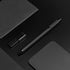 Kaco PURE Gel Pens Black Ink 0.7mm Medium Point, 10 Pieces Set, Original Design, Quick Drying Aesthetic Note Taking Pens Shcool Office Supplies Cu...