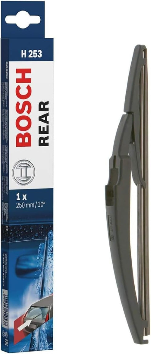 BOSCH H253 Rear Wiper Blade; 10" - Single...