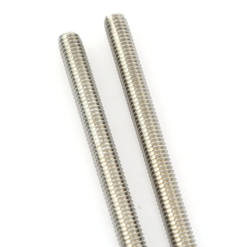 2pcs M6x250mm Fully Threaded Rod Screw Bolt 304 Stainless Steel Hanger Bolt Hardware Accessories Right Hand Threads...