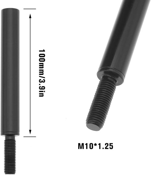 M10x1.25 4Inch Extension Gear Shift Knob Extender for Manual Transmission Gear Shifter Lever...