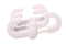 Dreambaby Secure -A-Lock - Child Proof Sliding Safety Locks - Suitable for Mushroom Knobs & D-Shaped Cabinet Door Handles - White - Model ?L712...