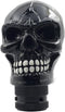 Skull Manual Automatic Gear Shift Knobs with Adapters Fit Car Truck SUV Black...