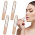 4 Pack Mini Lip Brush with Cover Portable Soft Angled Concealer Makeup Brush Applicator Travel Lip Film Oil Brush Cosmetic Tools for Lip Gloss Lip...