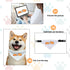 Dog Bandana with Adjustable Buckle, 2 PCS Pet Dog Sublimation Double-Sided Blank Dog Bandanas with D-Ring Adjustable Quick Release Buckle Dog Band...