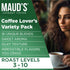 Maud's Coffee Lovers Variety Pack Coffee Pods, 40 ct, 16 Assorted Flavors in Recyclable Single Serve Pods – 100% Arabica Beans, Compatible with Ke...