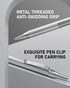 Nicpro 2 PCS Mechanical Pencils 0.5mm & 0.7 mm with Case, MP1000 Metal Artist Pencil Set with 6 Tubes HB Lead Refills, 3 Erasers, 9 Eraser Refills...