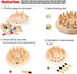 Wooden Memory Chess Matching Game: Family Board Games for Kids and Adults, Montessori Preschool Learning Educational Toy for Toddler 3 4 5 6 7 8+ ...