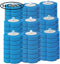 54 Counts Toilet Brush Disposable Refills, Cleaning Bowl Wand Bathroom Cleaner Refill Heads(54pcs Blue Ocean Refills)...