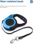Durable Heavy Duty Nylon Telescopic Dog Rope Automatic Retractable Leash with Non-Slip Handle Walking Pet Leash Accessories, Large, blue...