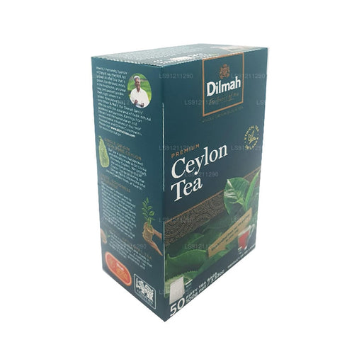 Dilmah Premium Ceylon Tea (50 Tea Bags)...