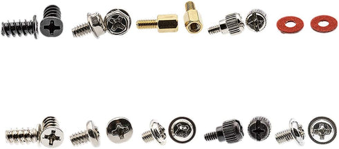 310pcs Motherboard Standoffs Screw, PC Computer Screws Kit Set for Mainboard, Hard Drive HDD, Case, Fan, Power Graphics,CD-ROM...