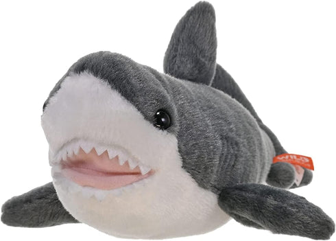 Wild Republic Great White Shark Plush, Stuffed Animal, Plush Toy, Gifts for Kids, Cuddlekins 13 inches...