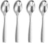 KEAWELL Premium 4-Piece Louis Spoon Set, 18/10 Stainless Steel, Set of 4, Fine Spoon Set with Squared Edge, Dishwasher Safe, Smooth and Solid (6.4...