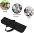 QEES Knife Roll,Knife Bag,Knife Case 4 Slots For Home Kitchen Knife Tools,Chef Knife Bag with Handle.Durable Knife Bags For Chefs Men Women Culina...