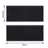 2 x 4 Inch Hook Loop Strips with Adhesive Square Hook and Loop Tape Heavy Duty Strips Sticky Back Fastener 12 Sets for Holds Picture Frame and Too...