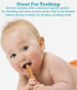 Baby's First Spoon | Self-Feeding Spoon | Toddler Utensil | BPA-Free Silicone 4-Pack (Sandy Beach)...