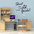 Soccer Stickers, “Shoot for Your Goals” Wall Art Soccer Ball Stickers Decals for Kids Room, Football Vinyl Sticker for Boys Bedroom Playroom Livin...