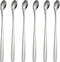 Stainless Steel Iced Tea Spoons Set of 6 Cocktail stir sticks Spoons Bar Spoon for Cold Drinks...