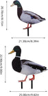 6pcs Garden Decoration Insert Easter Figurines Back Yard Decor Yard Decoration Duck Lawn Sculpture Stake Duck Yard Sign Backyard Decor Animal Inse...