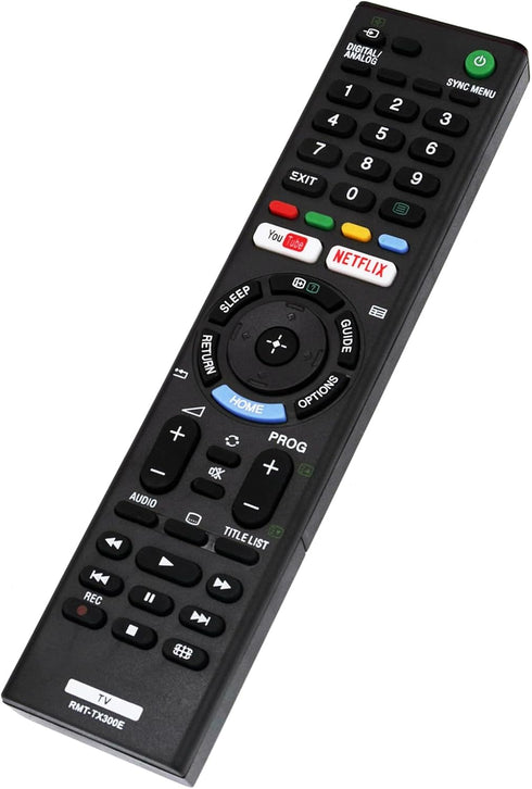 RMT-TX300E Replaced Remote fit for Sony TV KD-55X7000F KD-43X7000F KD-49X7000F KDL-43W660F KD-65X7000F KD-43X7000E KD-49X7000E KD-55X7000E KD-65X7...