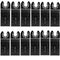 12Pcs Wood Oscillating Multi Tool Quick Release Saw Blades, Professional Multifunctional Universal Wood Multitool Blades...