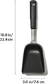 OXO Good Grips Sheet Pan Roasting Scoop for Vegetables and More, Black...