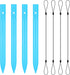 4.5 Inch Replacement Stylus Drawing Pen 4 Pieces Toddler Drawing Tablet Pens Kids' Electronics Pens with 4 Hanging Rope for LCD Writing Tablet (Bl...