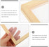 SEWACC 2pcs Wooden Paper Making Screen Papermaking Mould and Deckle Paper Making Mold Wooden Paper Making Screen Frame for DIY Paper Crafts...