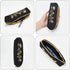 FREEBLOSS Embroidery Pencil Case Embroidery Kit Black Pencil Case Making Kit Flower Style Embroidery Starter Kit with Instruction Handmade Pencil ...