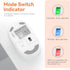 Cute Wireless Mouse, Bluetooth Mouse Dual Mode with 2.4GHz USB Receiver for Laptop, iPad, MacBook, AA Battery Silent Cartoon Fox Cordless Mice for...