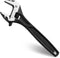 WORKPRO 6" Adjustable Wrench, Black Oxide Wrench 6 Inch with Inch/Metric Scale, Premium Cr-V Steel...