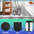 Small Bathroom Trash Bags AOSULI 3 Gallon/10 Liter Trash Can Bags,100 Counts Plastic Waste Basket Bags,Small Black Garbage Bags for Bathroom Can, ...