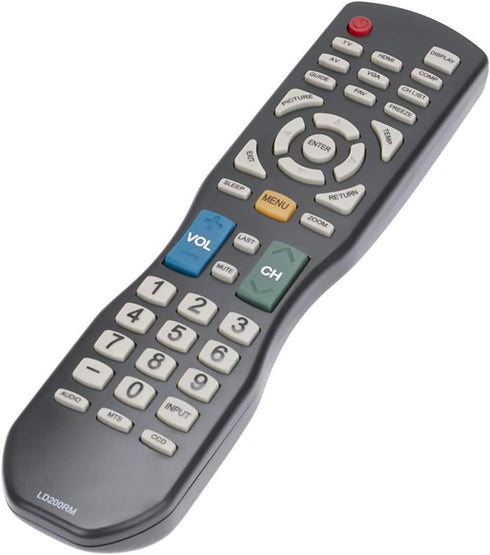 New LD200RM TV Remote Control Replaced for APEX TV LD3288M LD4077 LE4077M LD4088 LD4688 LE3212 LD4688T LE40H88 LD3249 LD3288T LE3212D LE4012 LE461...