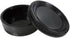 Camera Body Cap and Rear Lens Cover Compatible with Nikon D7500 D750 D3400 D3300 D3200 D5500 D5300 D5200 D5100 D5000 D7200 D7100 D7000 D610 D600 D...