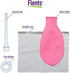 Flents Douche Kit, Compact, Reusable, Great for Travel, 16 fl oz Capacity...