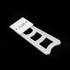 T Tulead White Picture Frame Easel Back 4.64-Inch Plastic Frame Easel Back Stand Photo Frame Back Stand 10PCS for Picture Photo Frame...