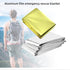 Emergency Mylar Thermal Blankets, Silver Gold Foil Survival Blanket Space Blanket Survival Kit for Outdoors, Camping, Hiking, Survival or First Ai...