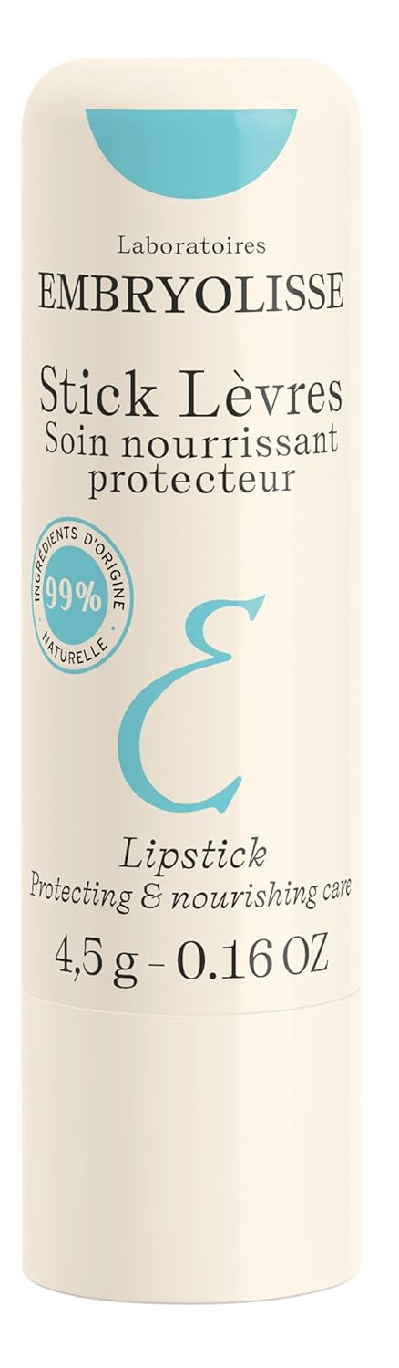 Embryolisse Protective Repair Lip Balm. Shea Butter Care for Hydration and Protection of Chapped and Dry Lips, 0.16 oz....