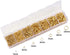 LANBEIDE 2296Pcs Jump Rings Gold Plated Jewelry Connectors Chain Links 3mm 4mm 5mm 6mm 7mm 8mm 10mm Box Set Open Jump Rings Gold for Necklace Repa...
