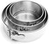 Fox Run Mini Springform Pan Set, Tin-Plated Steel, 3-Piece...