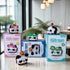 Cute panda building blocks (set of 4) Panda mini building block sets are all individually packaged adult building block toys children's surprise g...