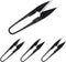 4Pcs 4 Inch Bonsai Pruning Scissors, Bud And Leaves Trimmer Yarn Thread Cutter Snips Trimming Supplies, Gardening Clippers Flower, thread snips, U...