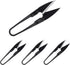 4Pcs 4 Inch Bonsai Pruning Scissors, Bud And Leaves Trimmer Yarn Thread Cutter Snips Trimming Supplies, Gardening Clippers Flower, thread snips, U...